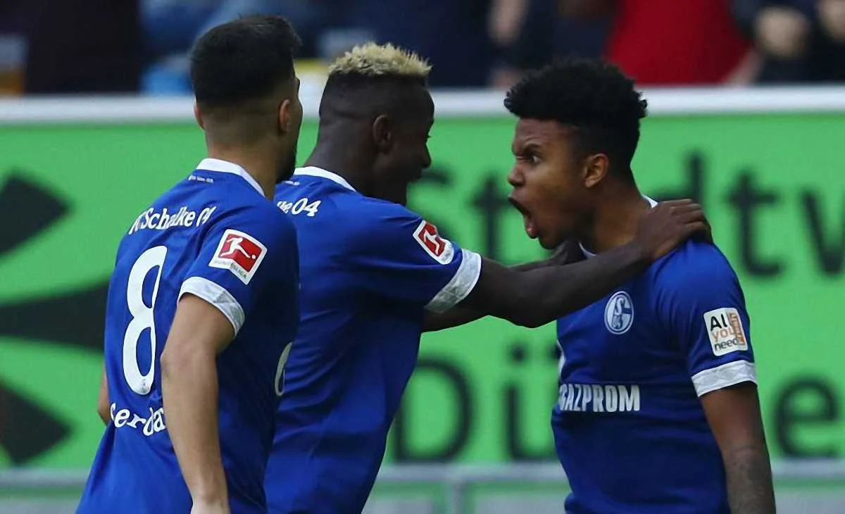 Шальке в гостях впевнено обіграв Фортуну / Фото: Твіттер Шальке