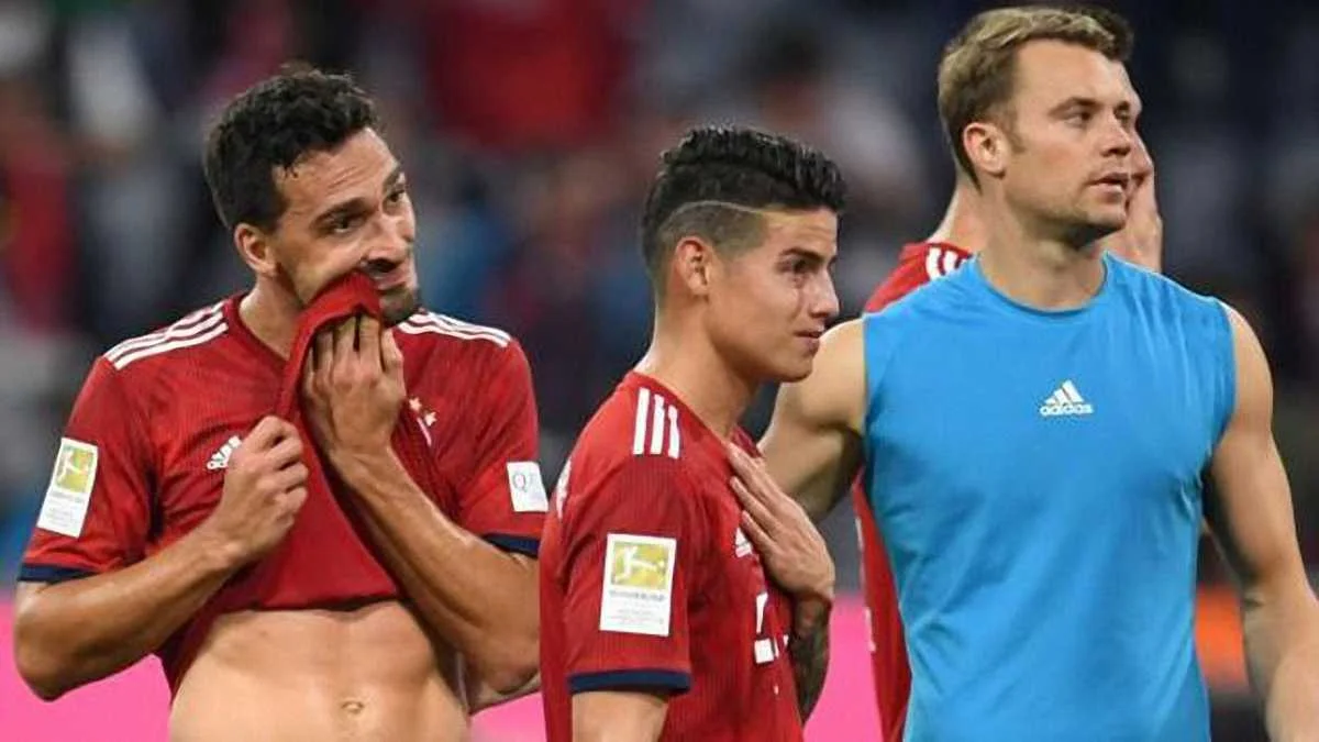 Баварія після розгрому від Борусії Менхенгладбах