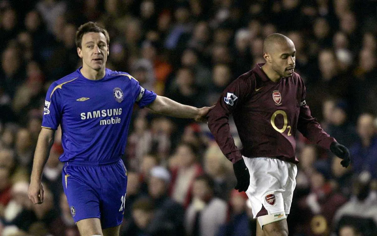 Джон Террі та Тьєррі Анрі / фото з соцмереж