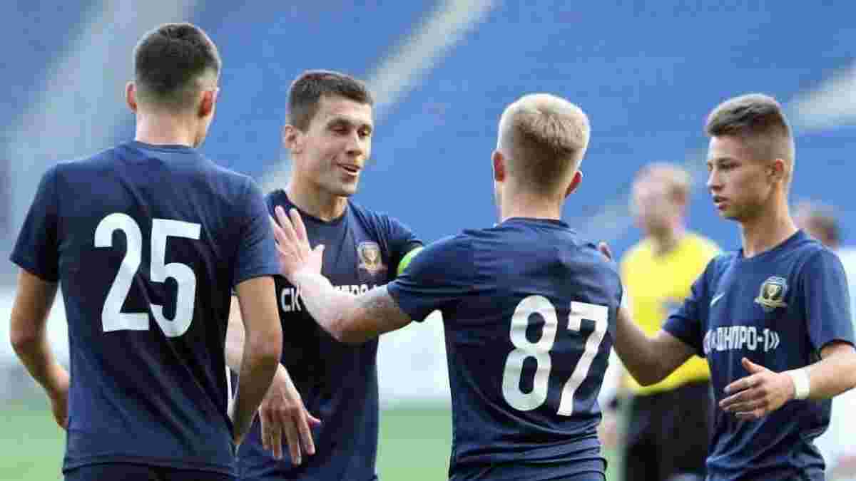 Первая лига: СК Днепр-1 одержал волевую победу над Ингульцом, Прикарпатье и Сумы разошлись миром