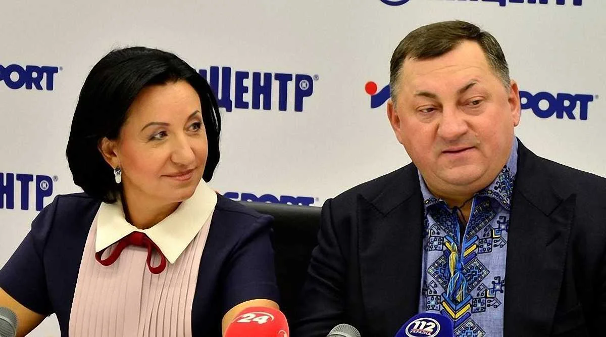 Александр Герега с женой / Соцсети