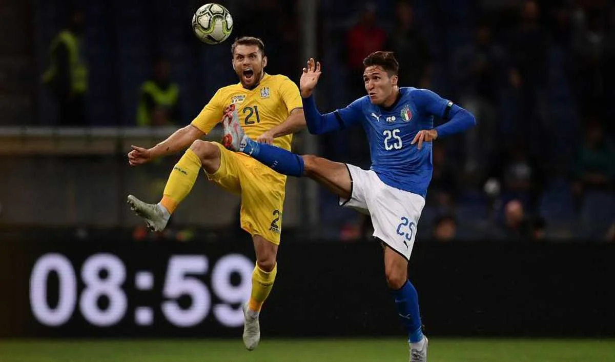 Италия – Украина – видео голов