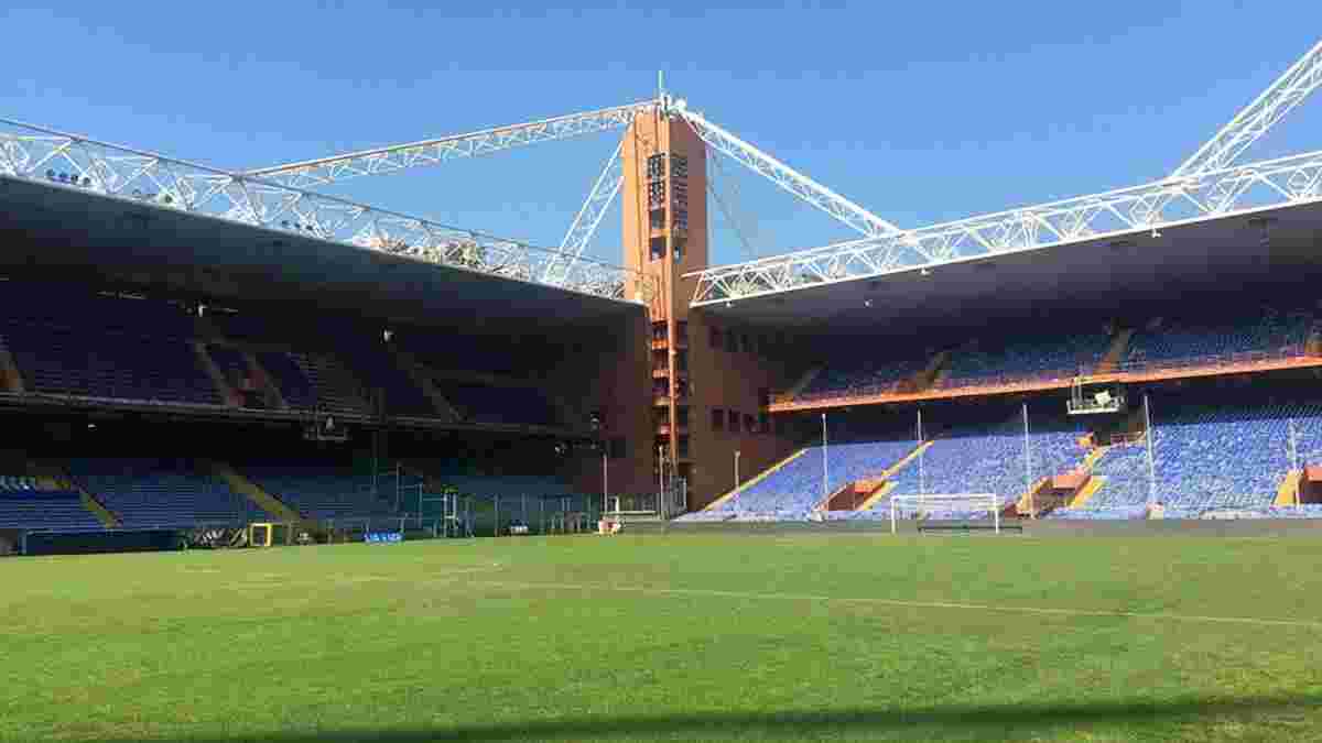 Италия – Украина: газон на стадионе Луиджи Феррарис готовят к матчу