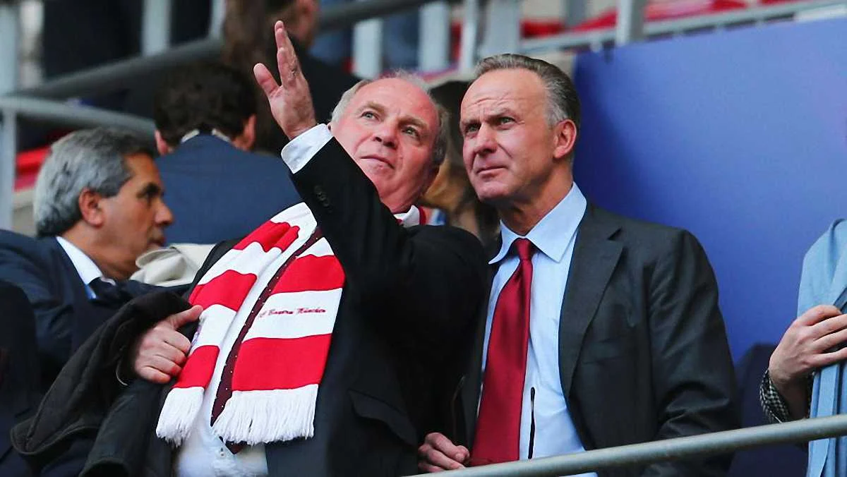 Улі Хьонесс і Карл-Хайнц Румменігге / Twitter