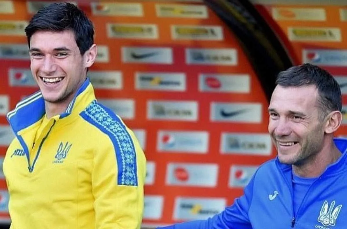 Роман Яремчук и Андрей Шевченко / Фото ФФУ