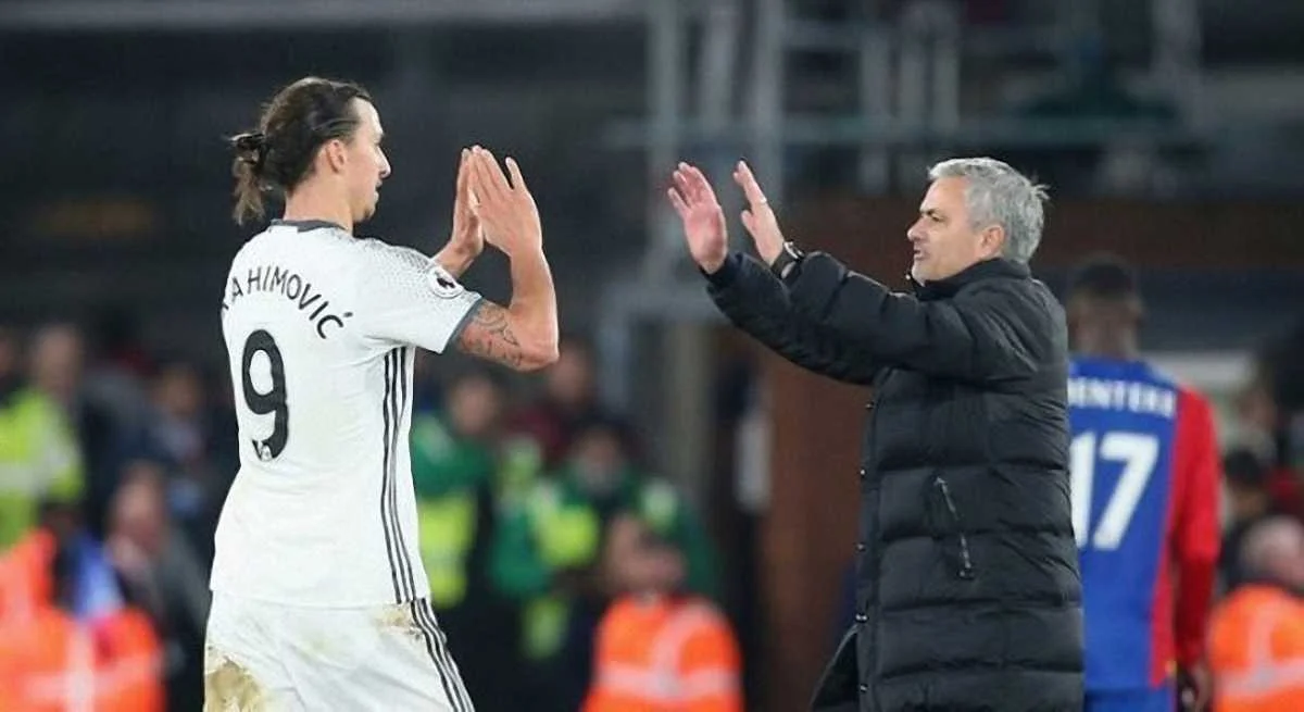 Златан Ібрагімовіч і Жозе Моурінью / соцмережі