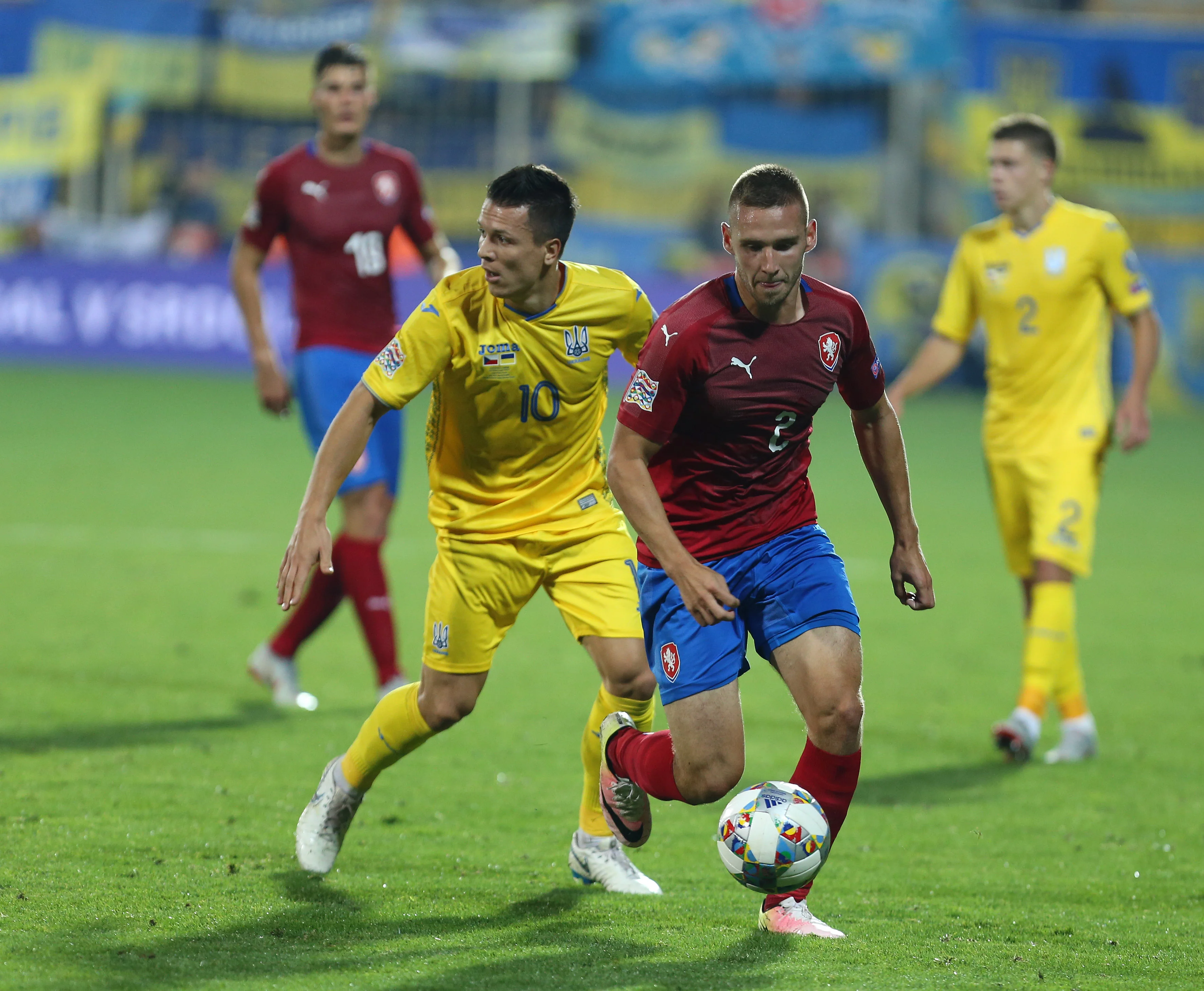 Украина – Чехия – видео голов и обзор матча