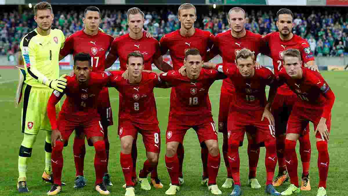 Україна – Чехія: 5 гравців чеської збірної пропустять матч Ліги націй