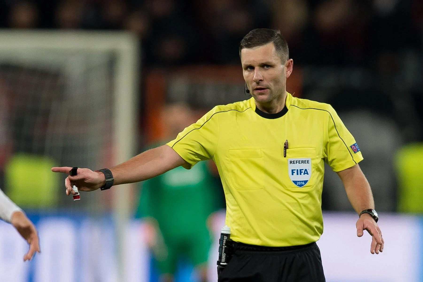 Украина – Чехия: бригада арбитров из Литвы будет обслуживать матч