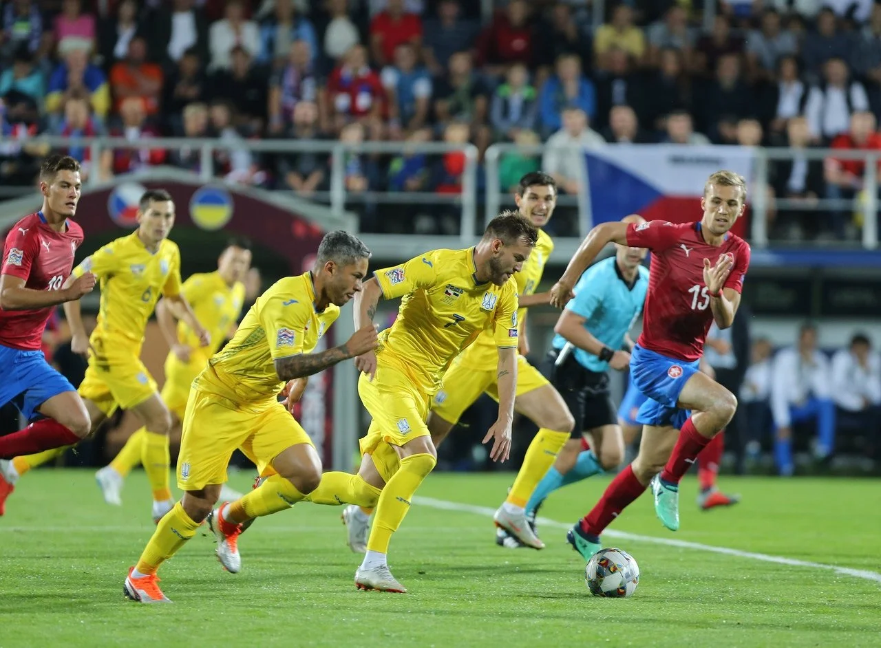 Украина – Чехия: анонс матча Лиги наций