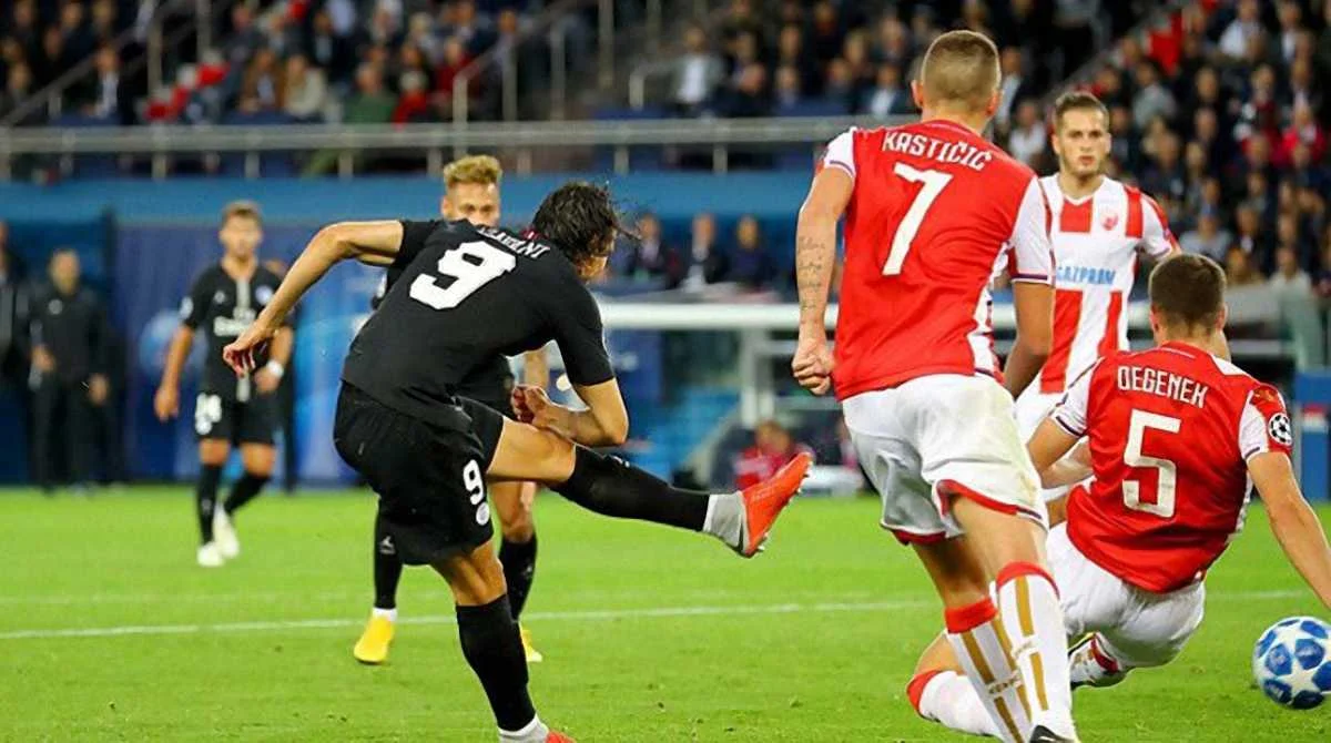 ПСЖ – Црвена Звезда /фото из соцсетей