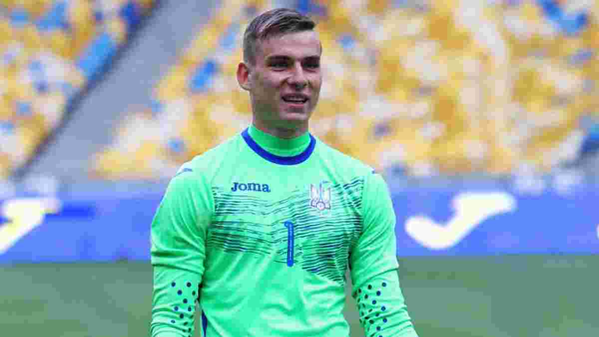Шевченко: Лунин сыграет за молодежку и вернется в сборную Украины