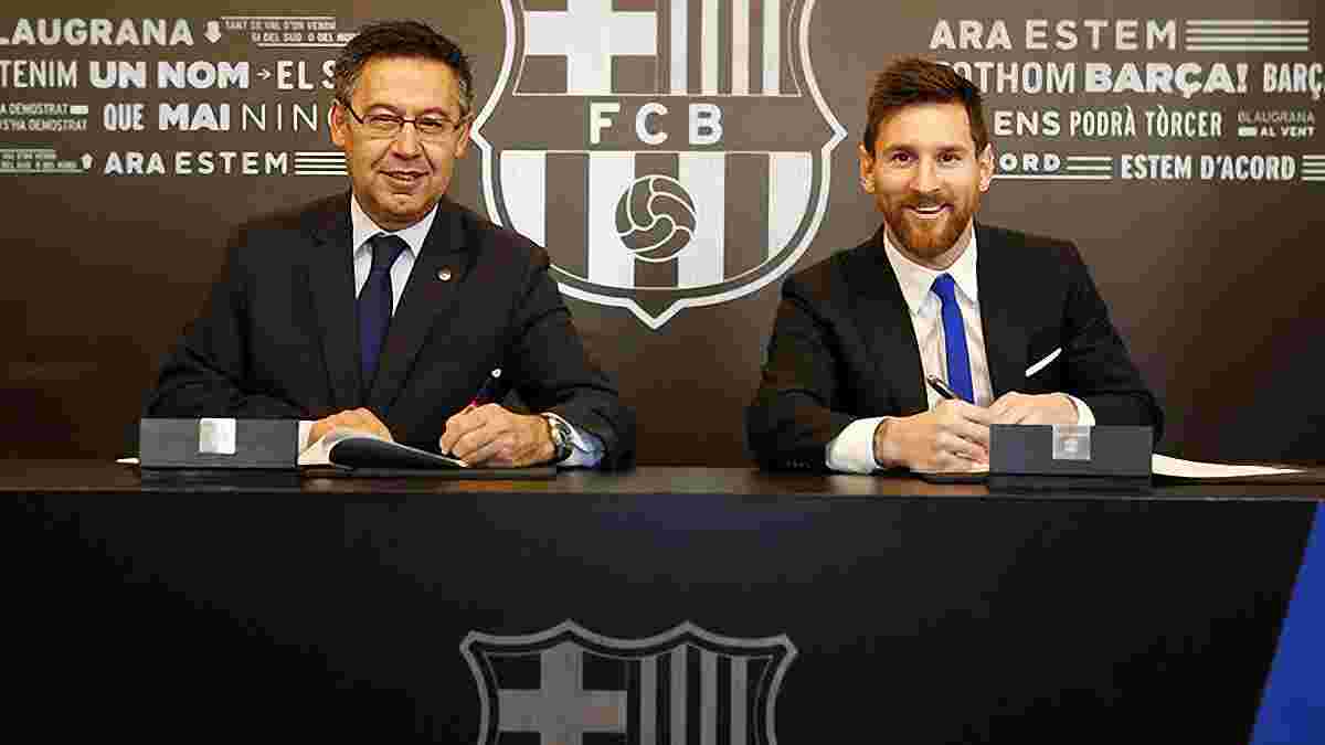 Барселона готовит новый контракт для Месси
