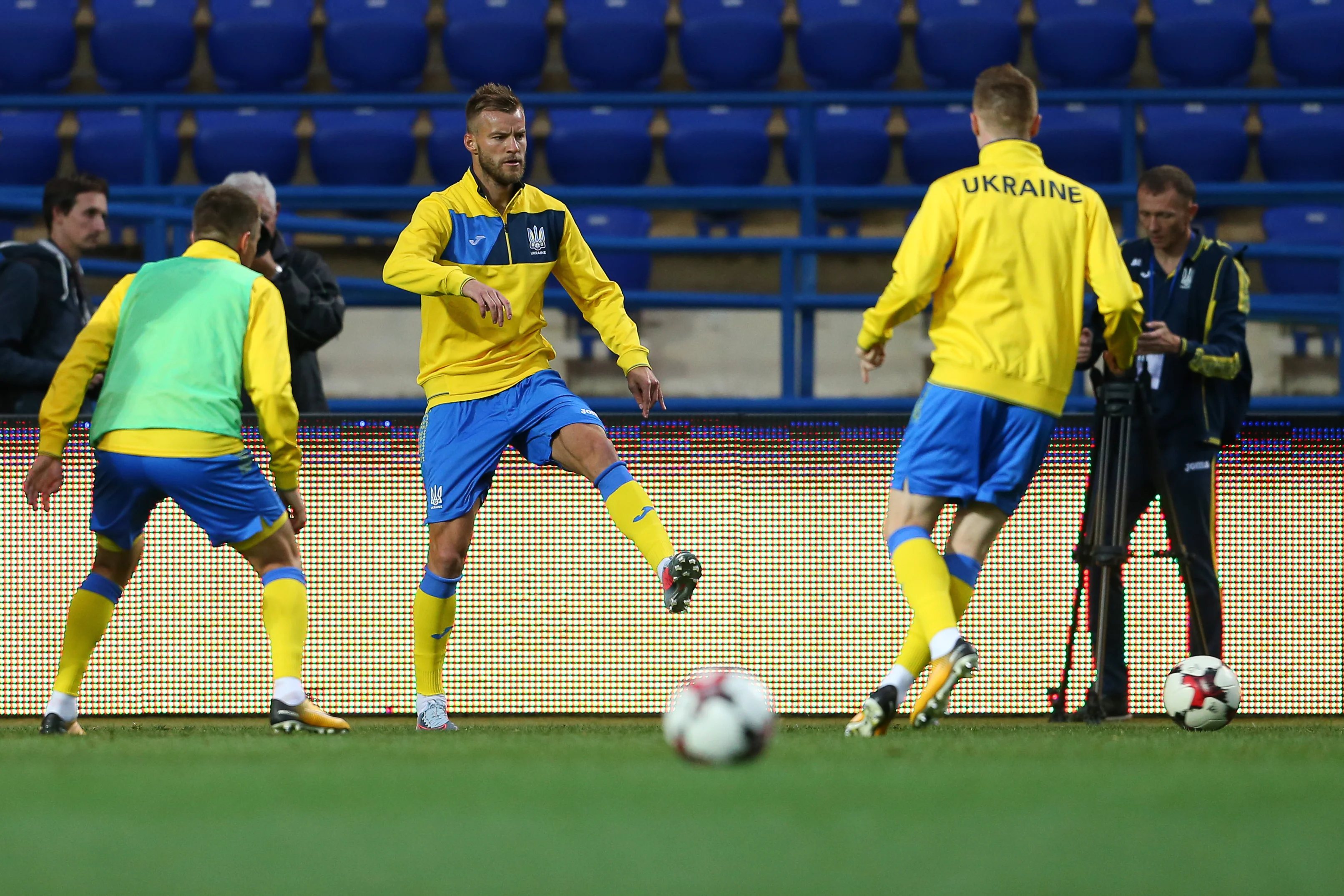 Украина – Чехия: Ярмоленко вернулся в общую группу "сине-желтых"