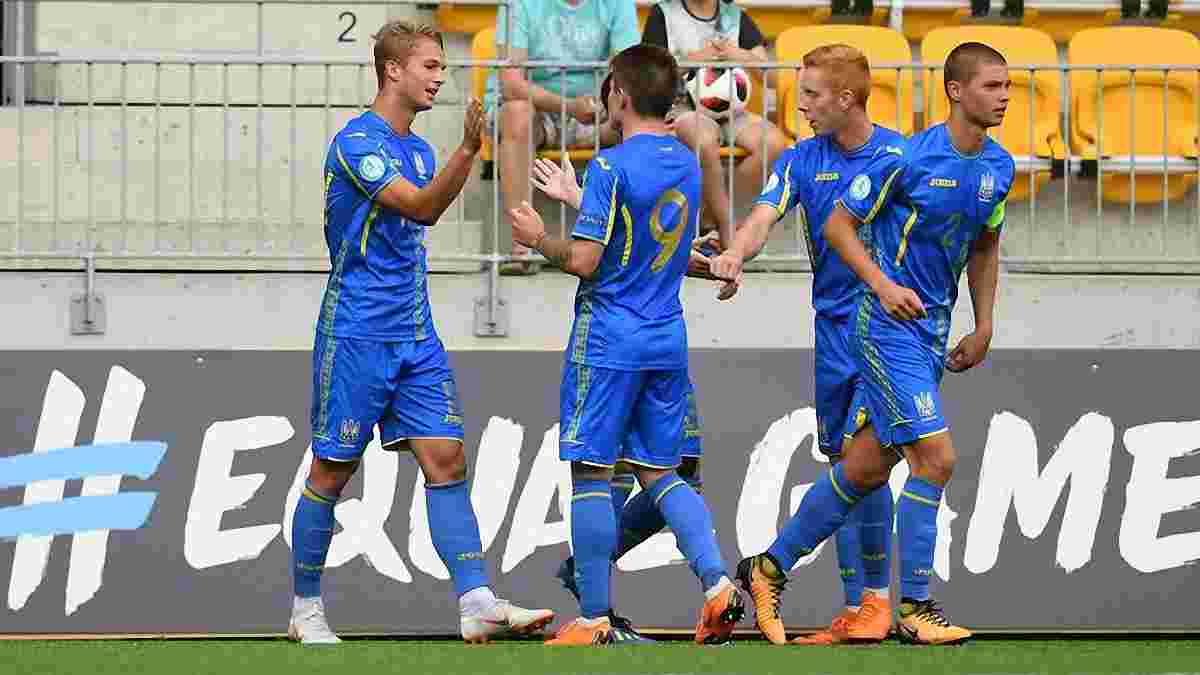 Збірна України U-19 поступилась Норвегії на 1-му етапі Євро-2019