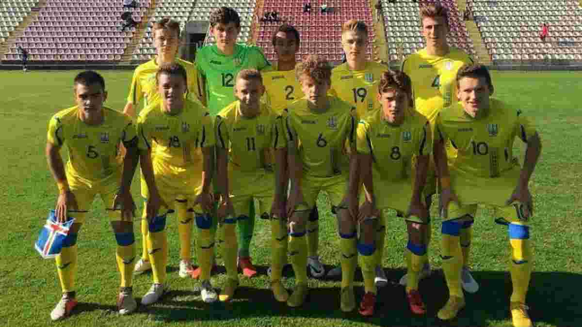 Украина U-17 с двузначным счетом разгромила Гибралтар в матче отбора к Евро-2019