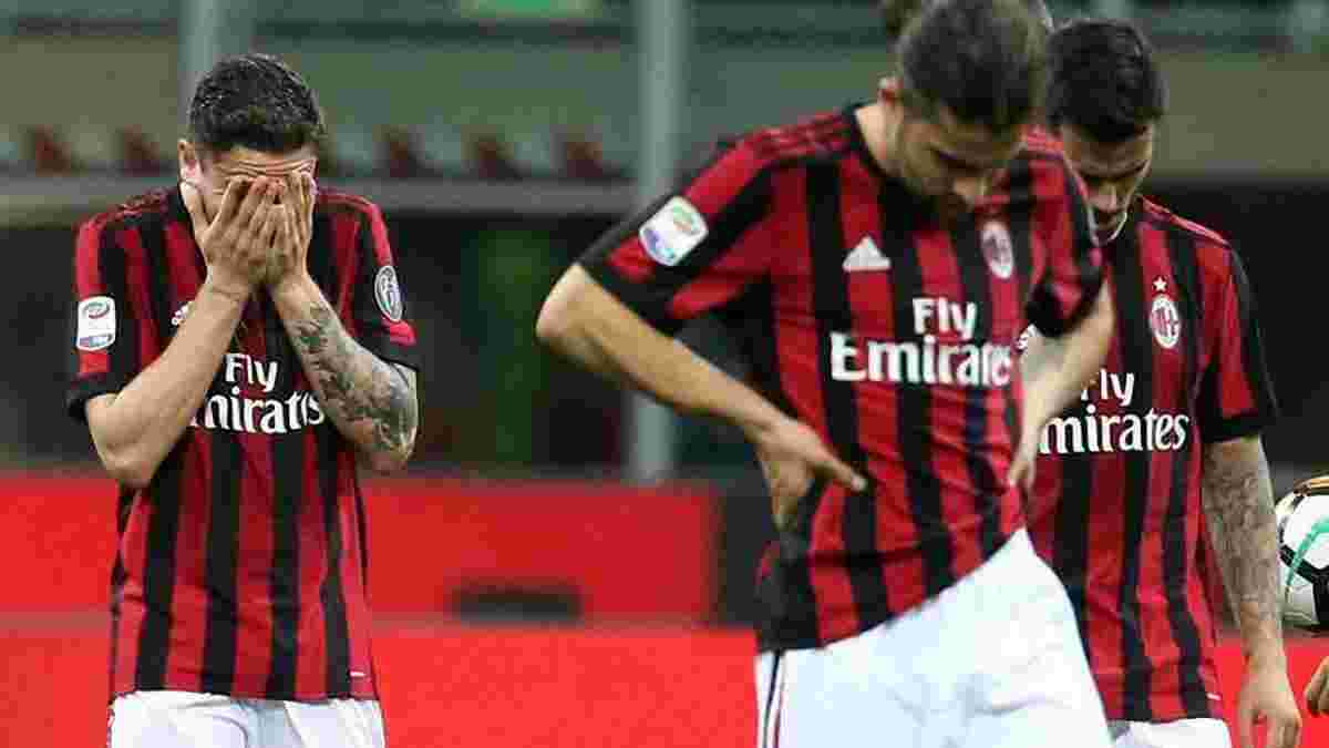 Милан понес убытки более чем на 100 млн евро