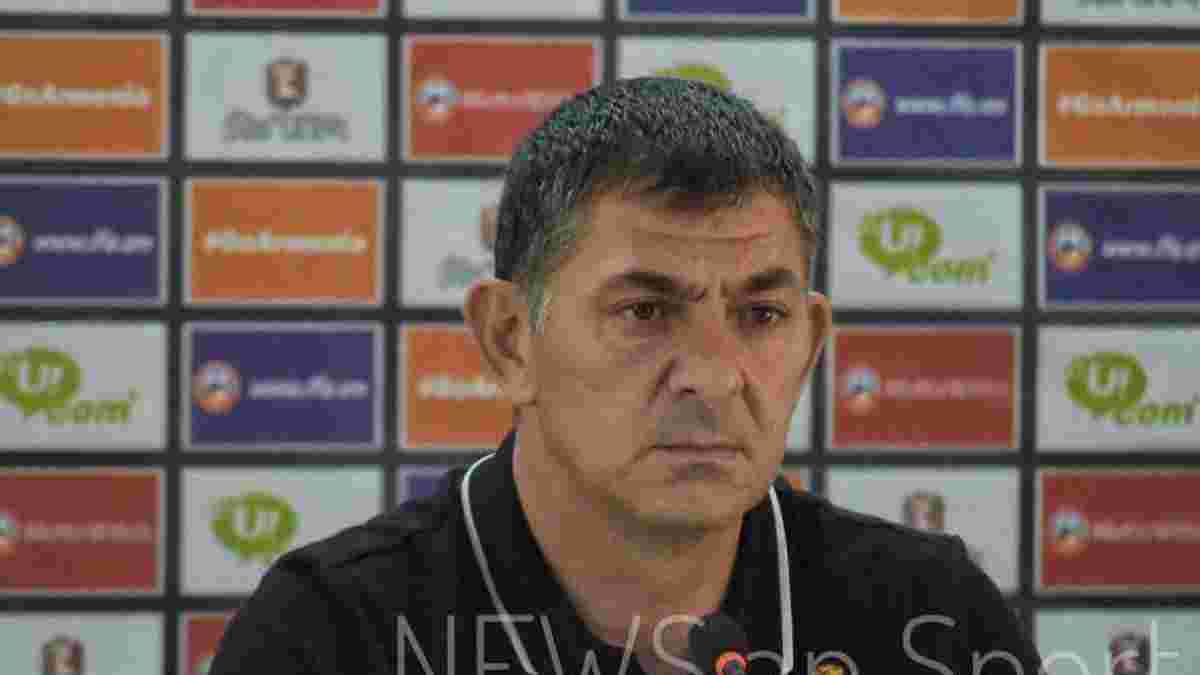 Тренер Армении попытался объяснить позорное поражение от Гибралтара