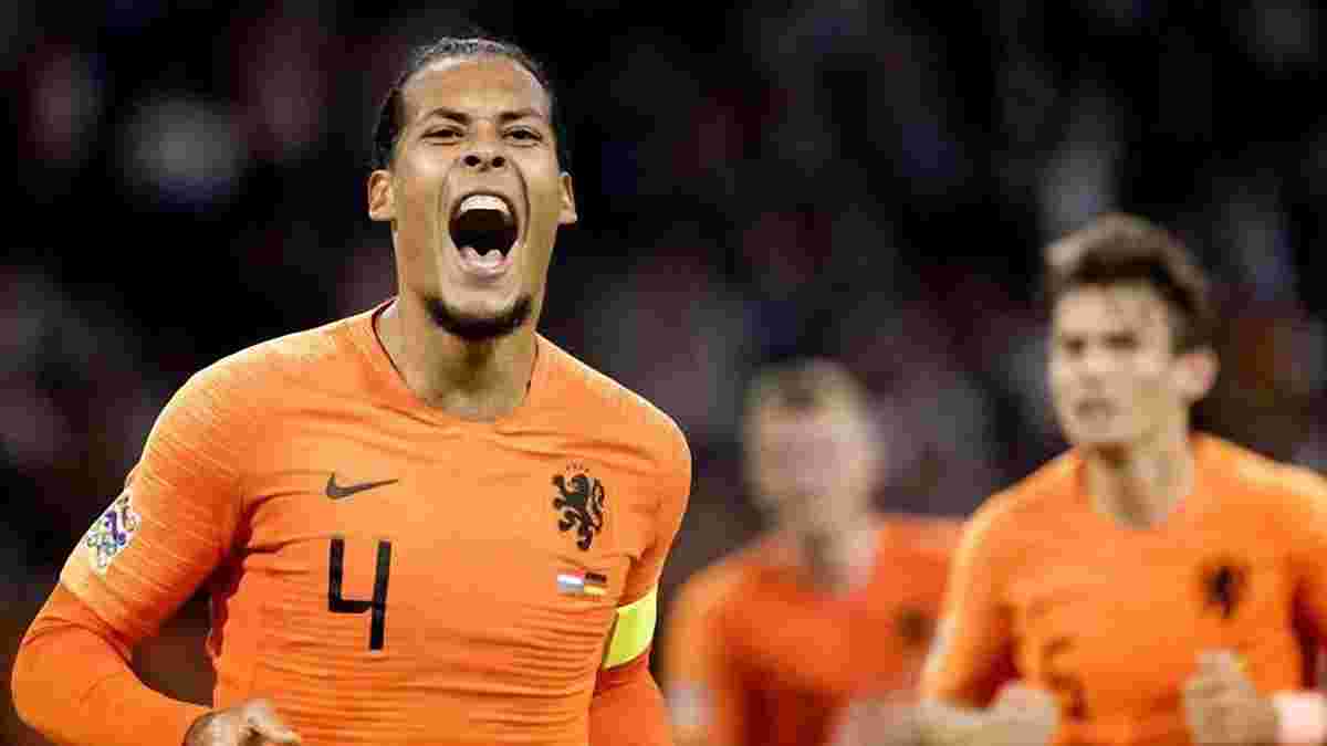 Бельгія – Нідерланди: ван Дейк пропустить матч через травму