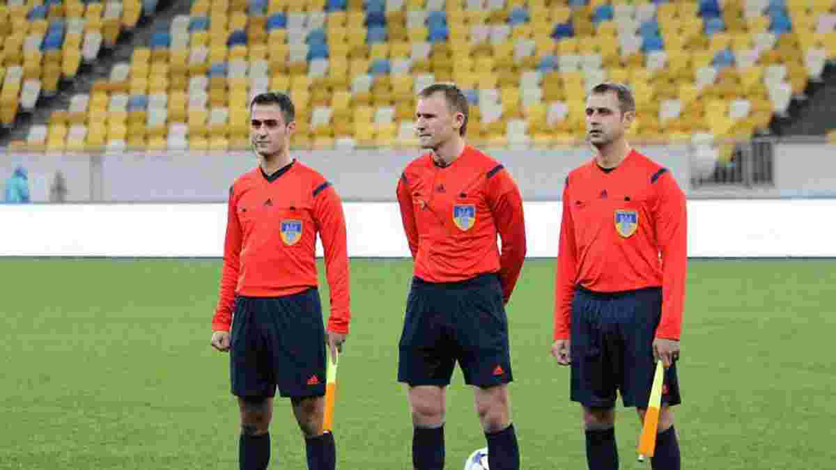 Українська бригада арбітрів отримала призначенння на матч відбору до Євро-2019 (U-21)