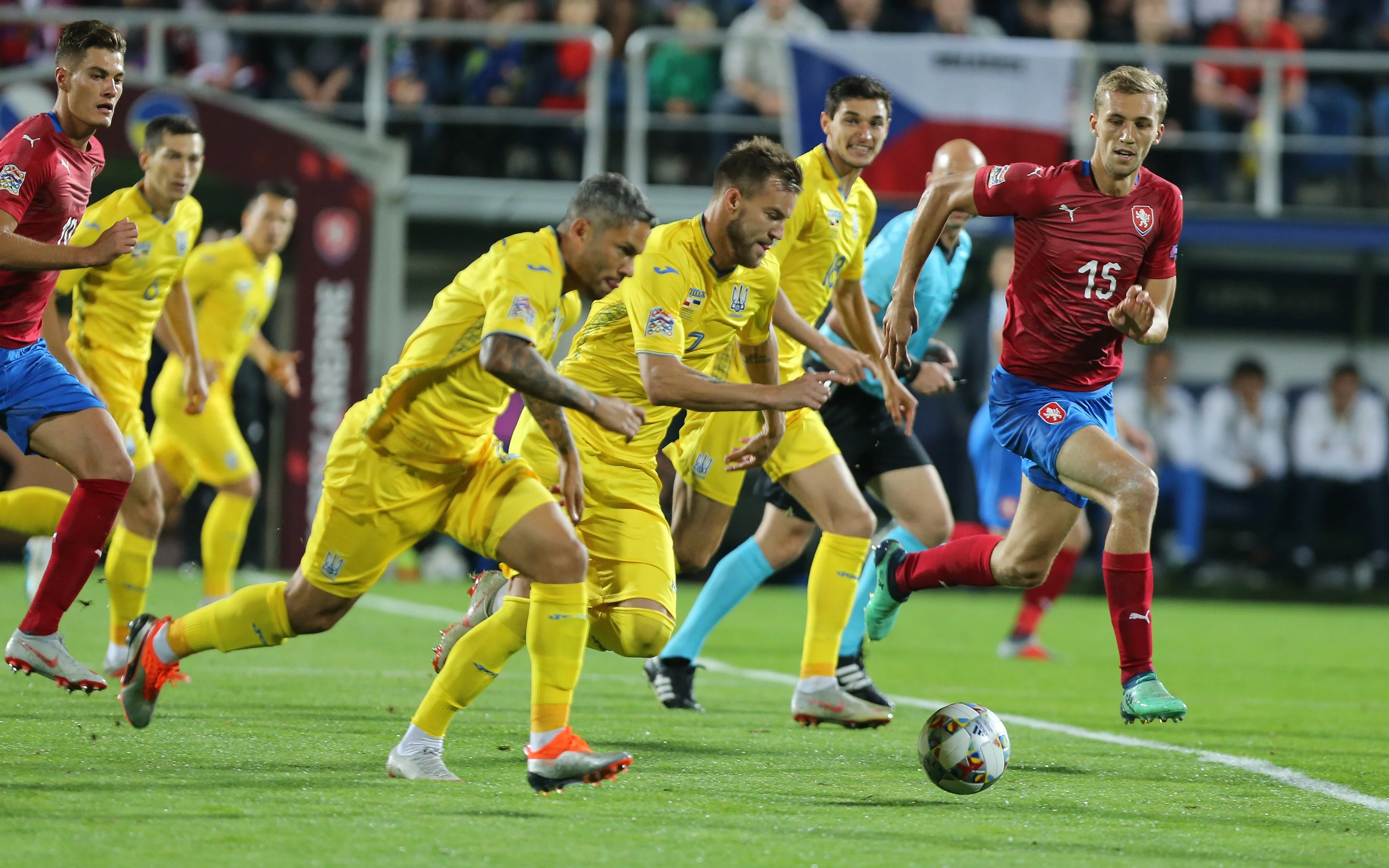 Украина – Чехия: где смотреть матч Лиги наций 16 октября 2018