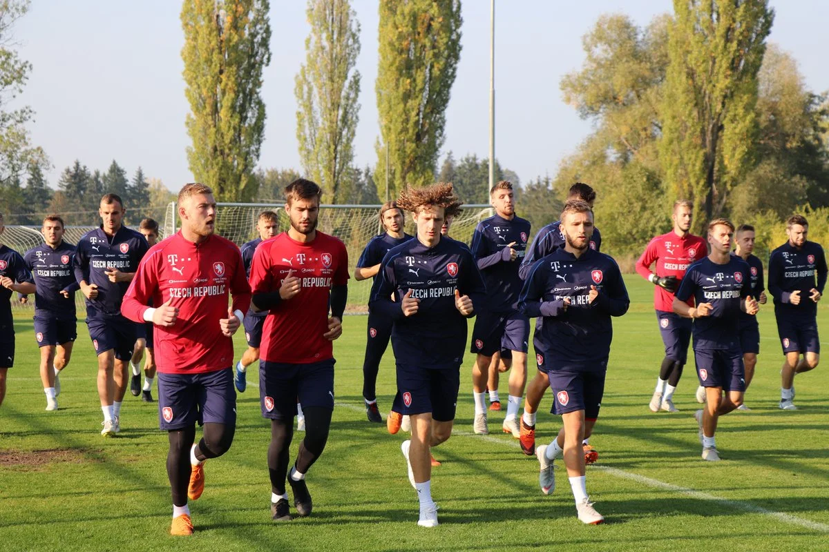 Тренування збірної Чехії / Твіттер Федерації футболу Чехії