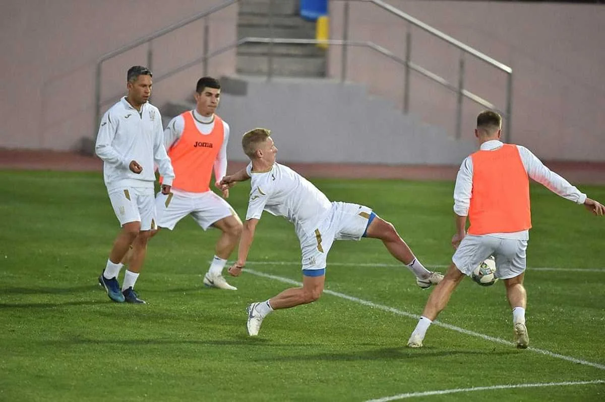 Тренування збірної України / П. Кубанов