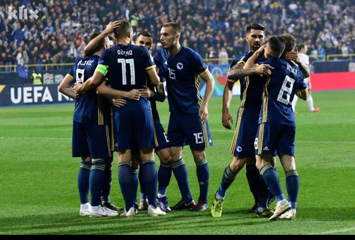 Босния и Герцеговина – Ирландия / твиттер сборной Боснии