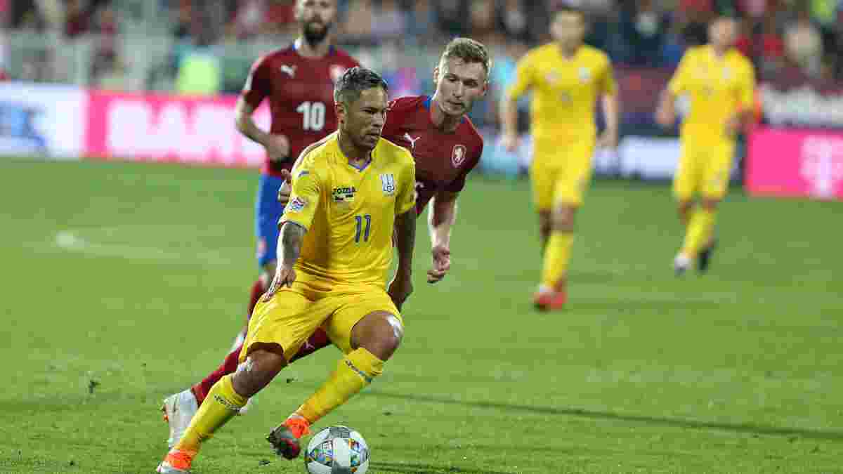 Україна – Чехія: команди визначились з формою на матч Ліги націй