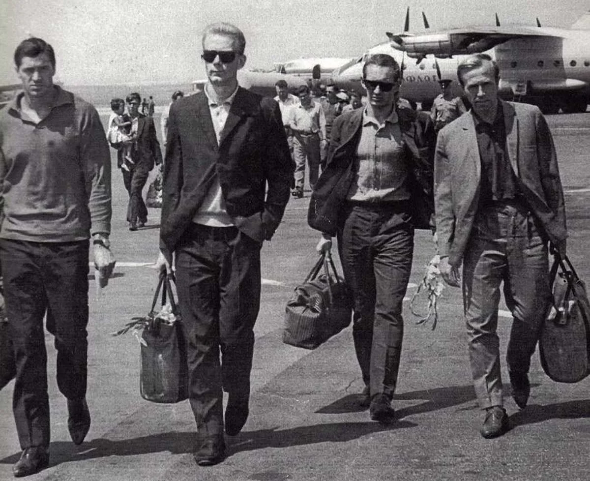 Олег Базилевич поруч з Валерієм Лобановським