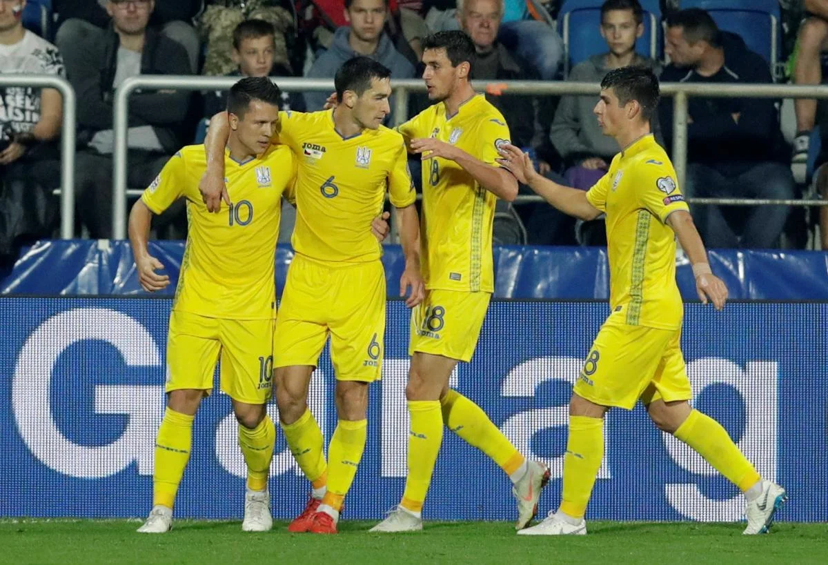 Украина за победу в группе Лиги наций получит 3 млн евро