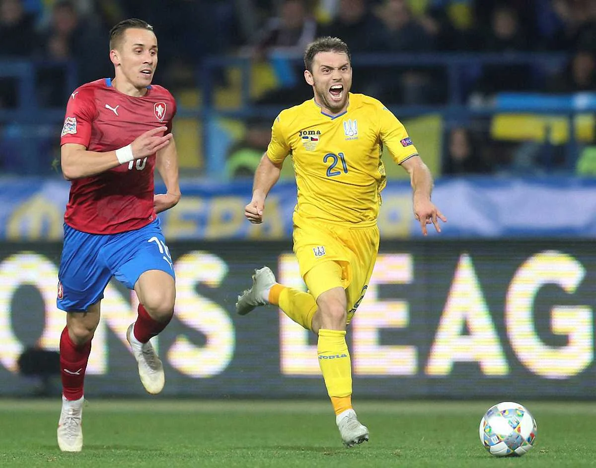 Украина – Чехия: реакция соцсетей