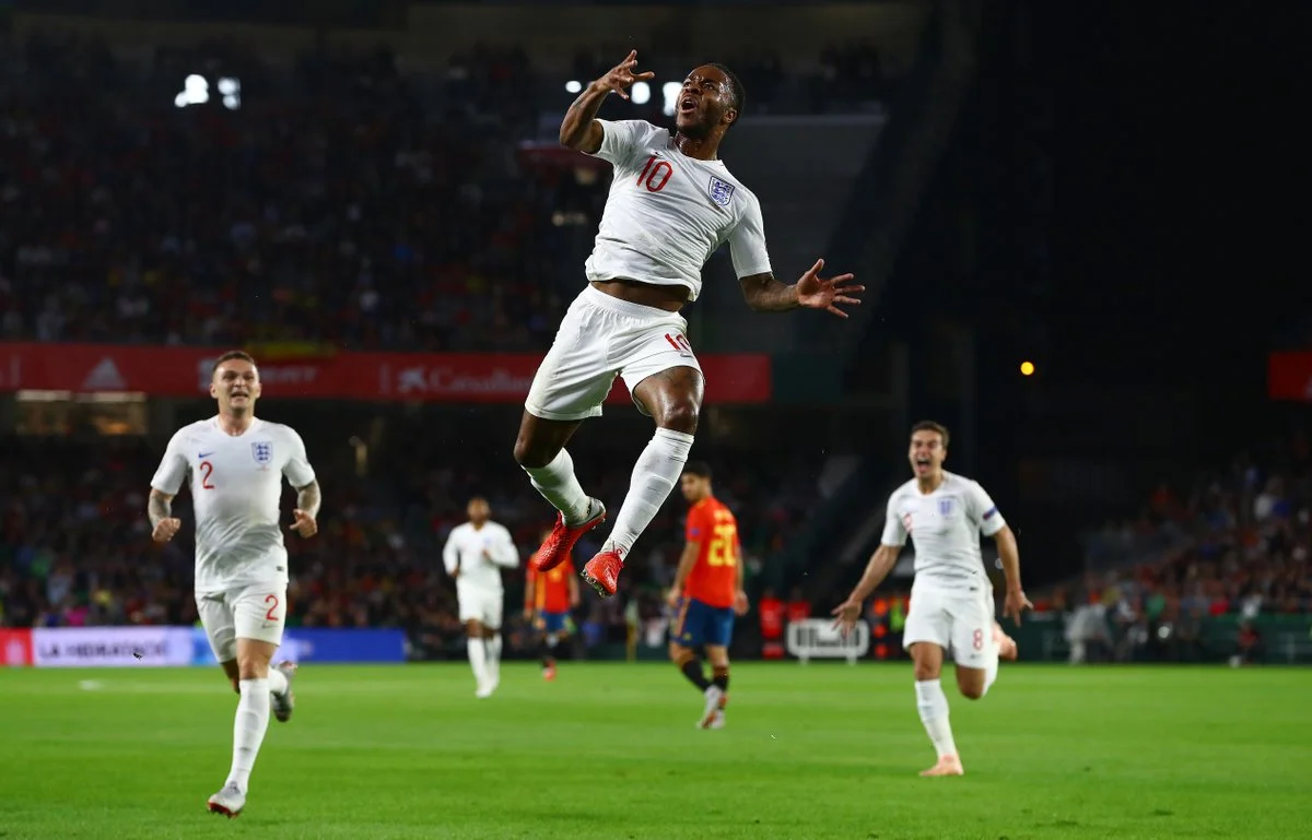 Рахим Стерлинг / твиттер сборной Англии