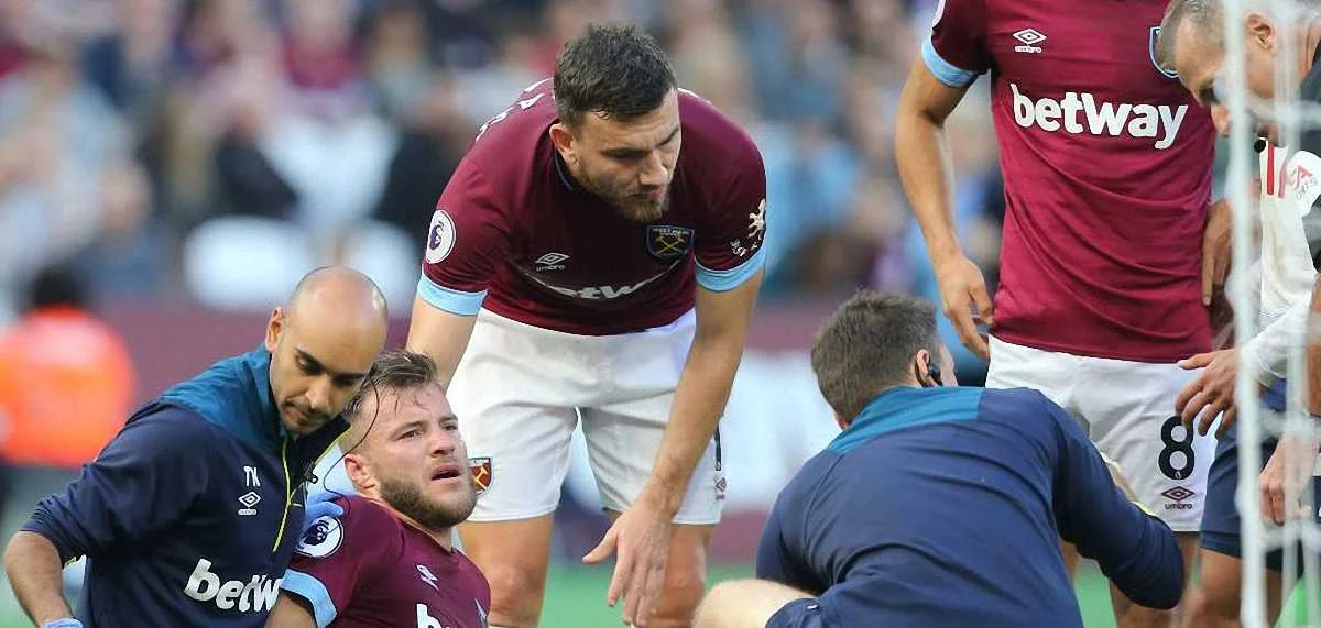 Андрій Ярмоленко травмувався у матчі Вест Хем – Тоттенхем