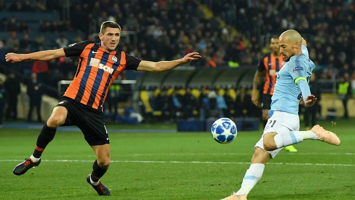 Шахтер – Манчестер Сити – видео голов