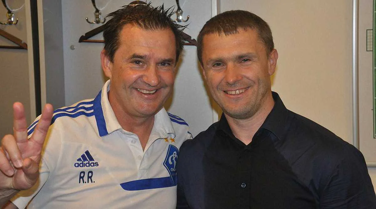 Рауль Ріанчо та Сергій Ребров / Фото з соцмереж