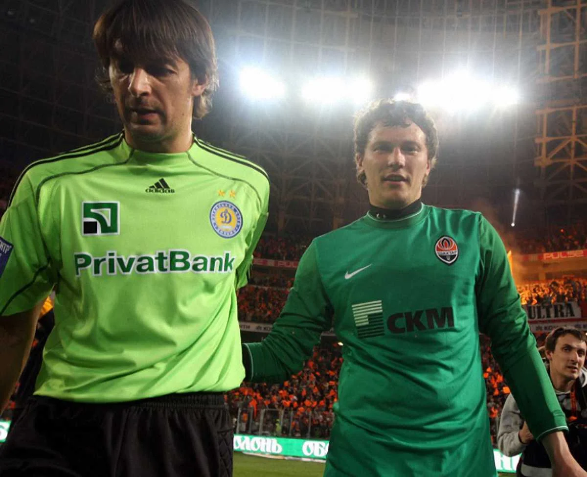 Олександр Шовковський та Андрій Пятов / Фото ФК Шахтар