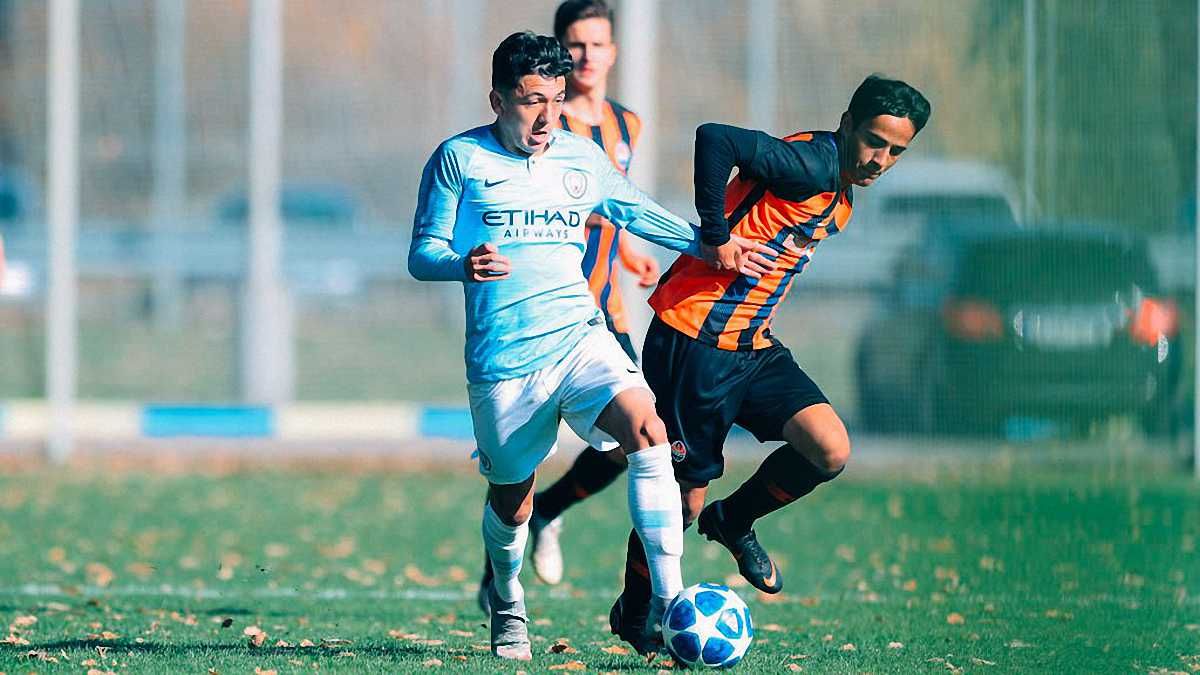 Шахтар U-19 – Манчестер Сіті U-19 / твіттер Академії Манчестер Сіті