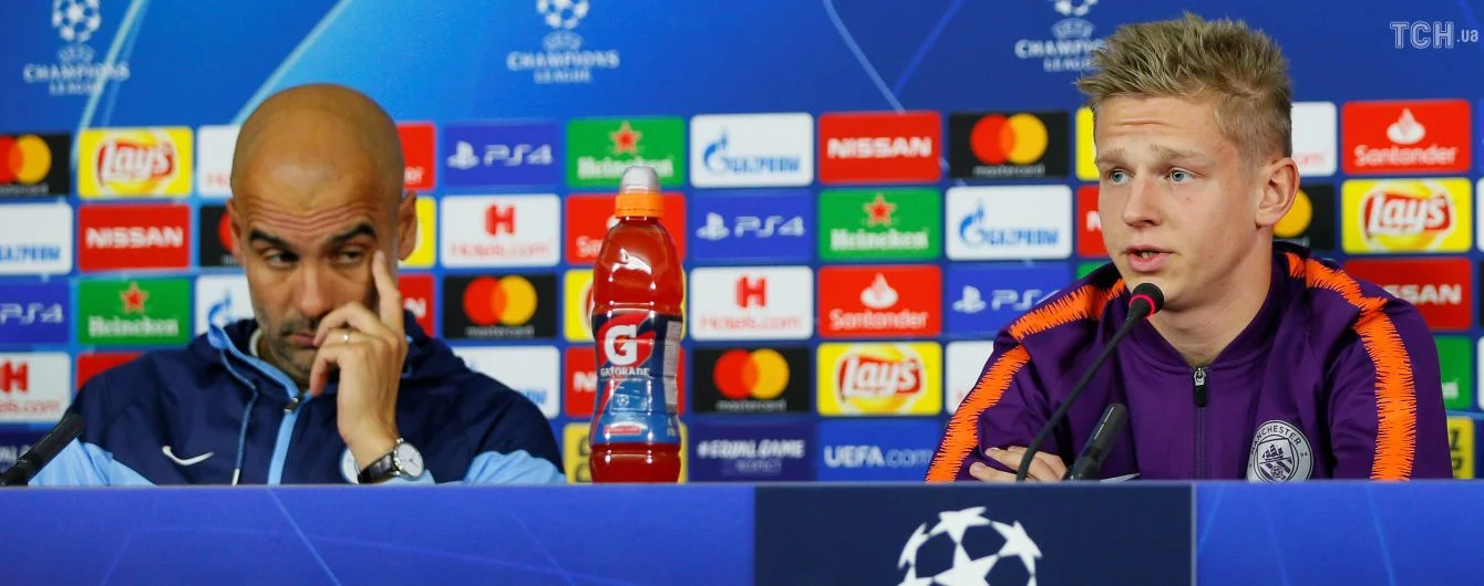 Хосеп Гвардиола и Александр Зинченко / Фото: соцсети