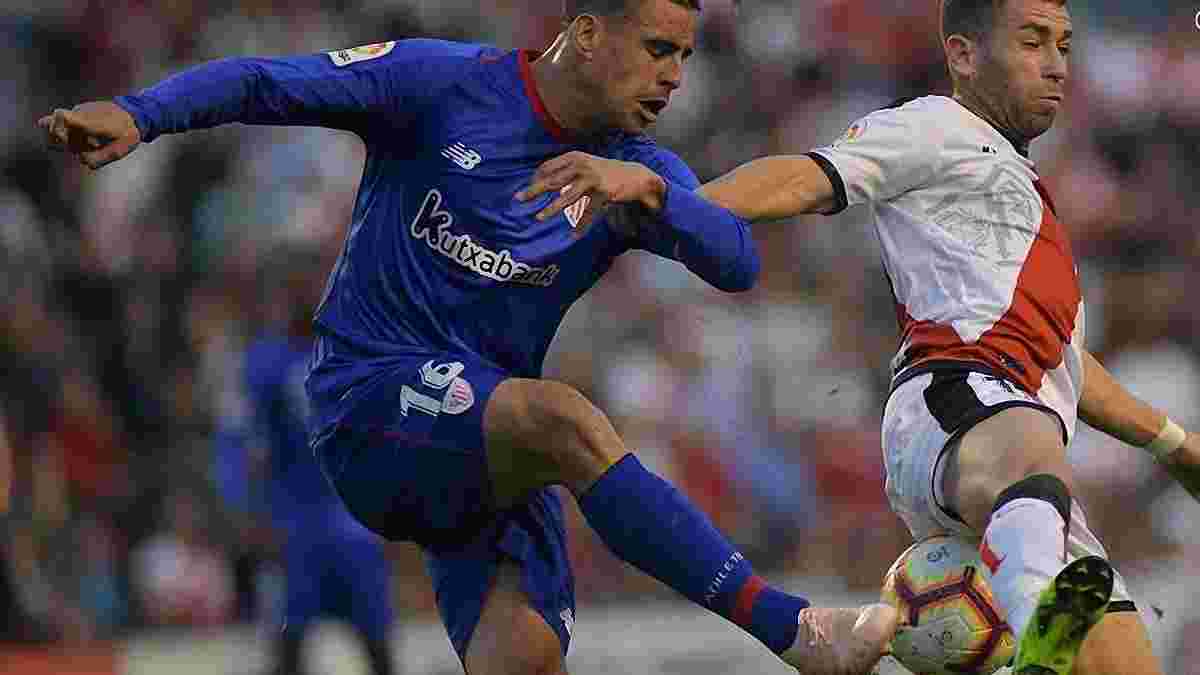 Ла Ліга: Райо Вальєкано вдома не втримав перемогу над Атлетіком