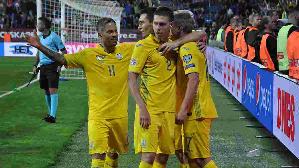 Україна піднялась на 2 сходинки у оновленому рейтингу ФІФА