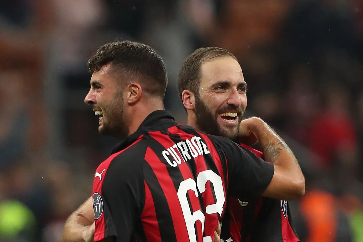 Кутроне и Игуаин / соцсети