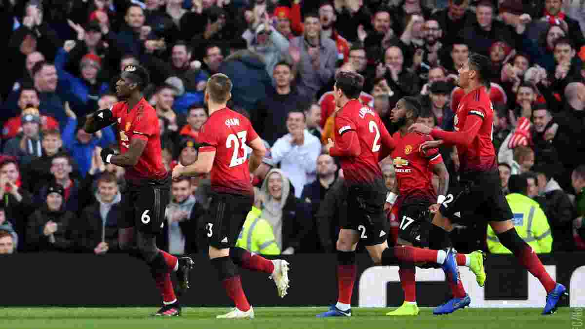 Манчестер Юнайтед минимально обыграл Эвертон: 10-й тур АПЛ, матчи воскресенья