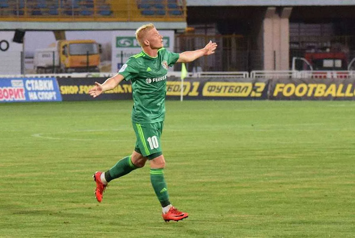Владислав Кулач стал автором победного гола / фото ФК Ворскла