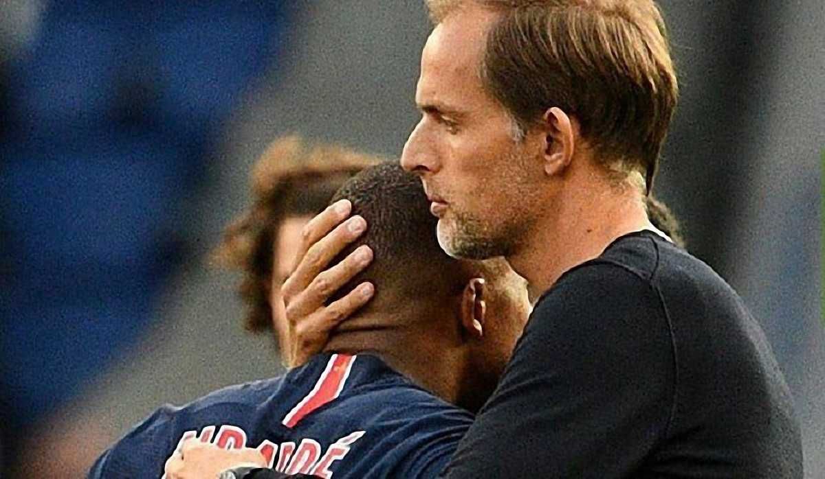 Кіліан Мбаппе та Томас Тухель / Фото trollfootball