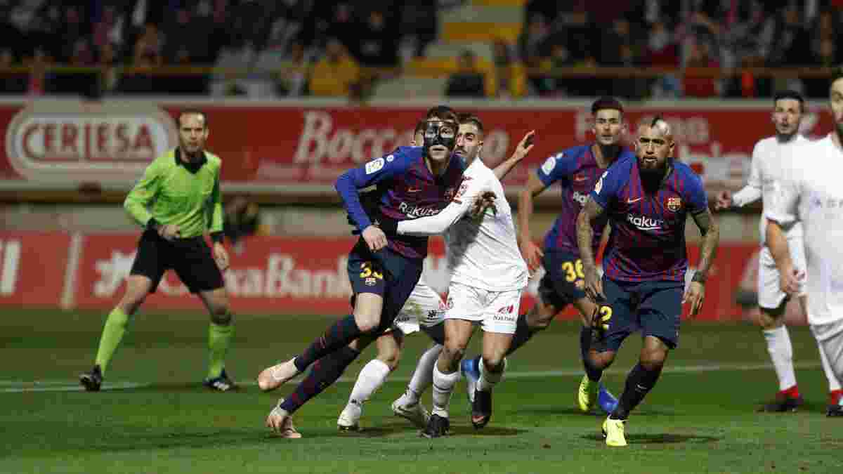 Кубок Іспанії: Барселона на останніх секундах обіграла представника 3 дивізіону