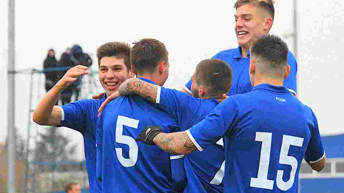 Динамо U-21 разгромило молодежную команду Шахтера
