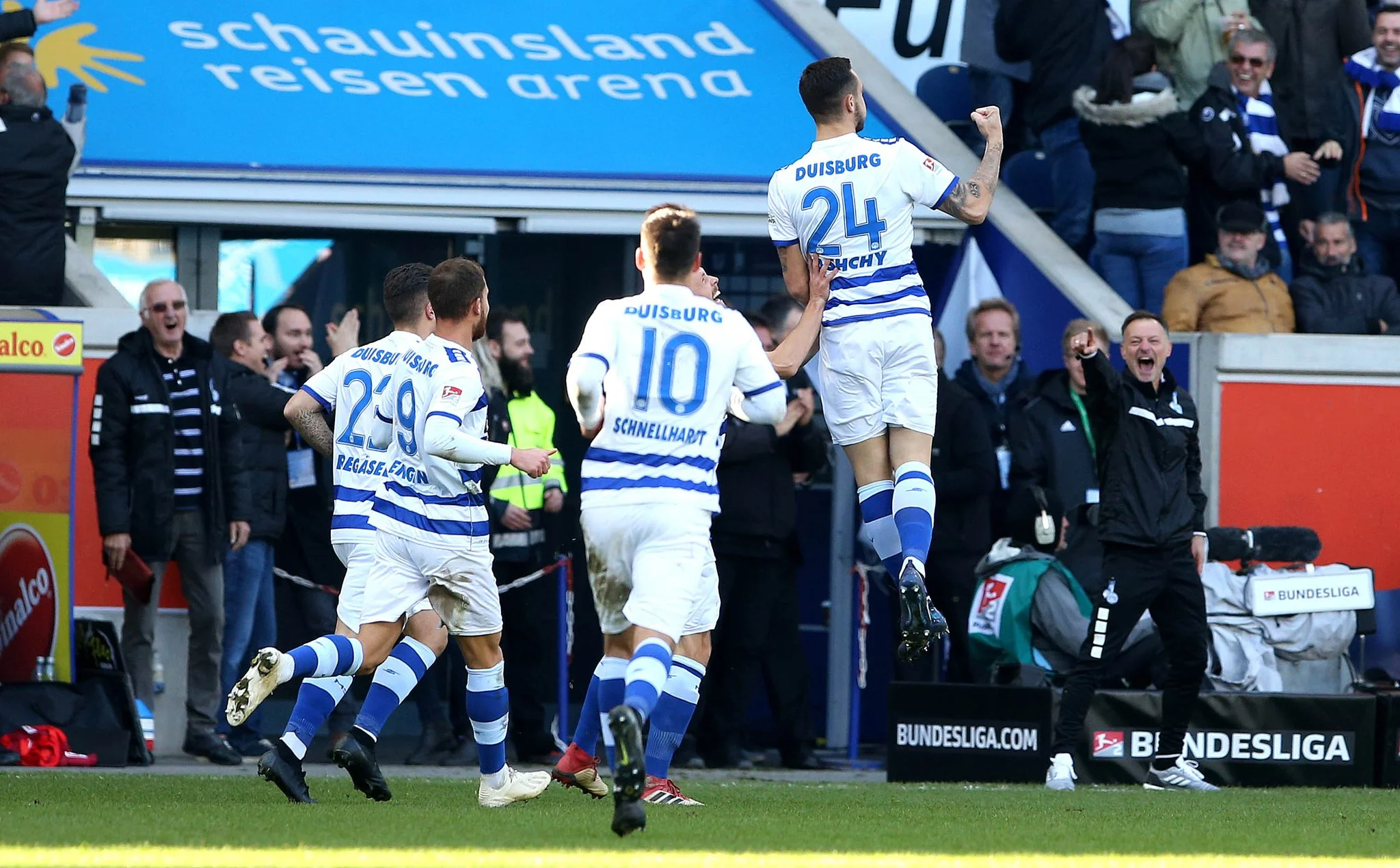 Тащи святкує гол / MSVD