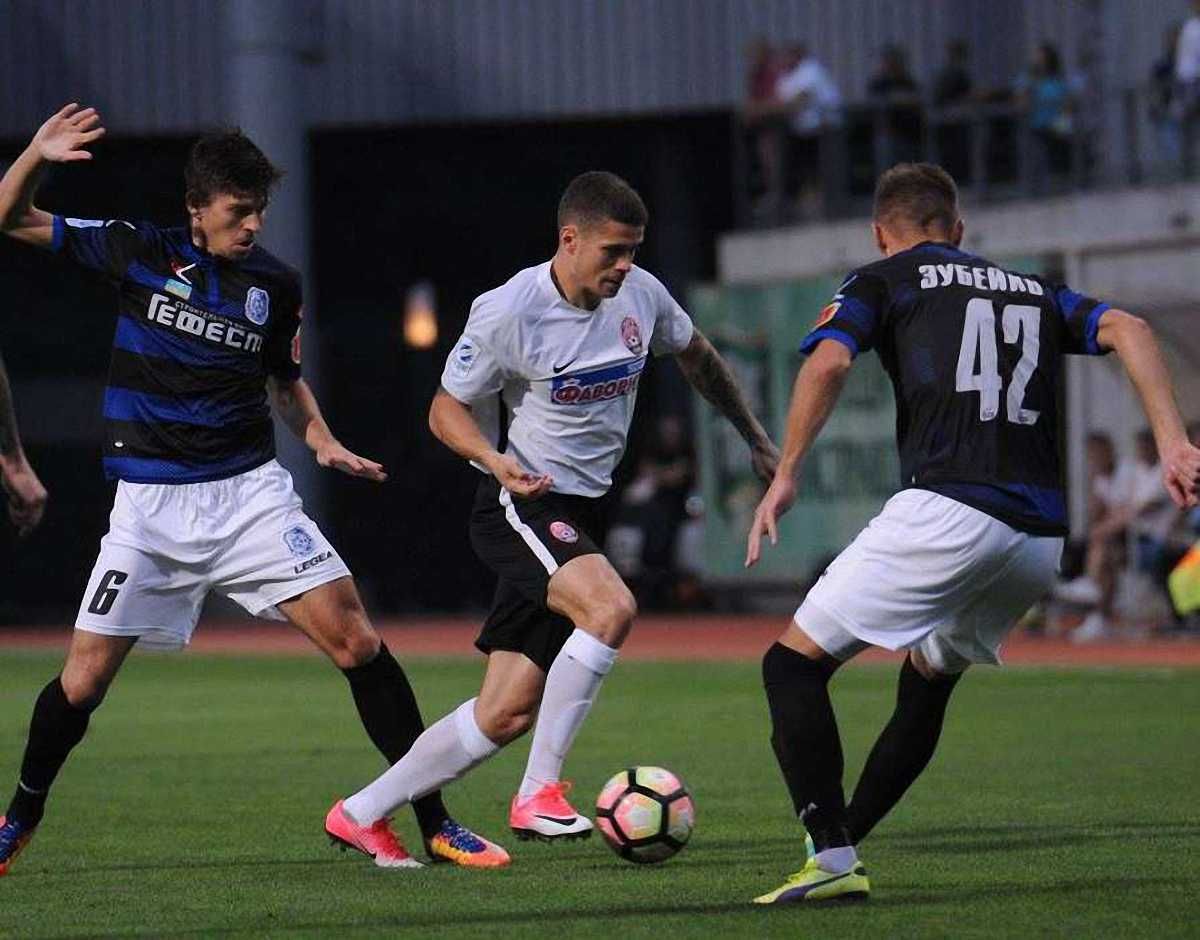 Черноморец – Заря – 0:3 / фото ФК Заря