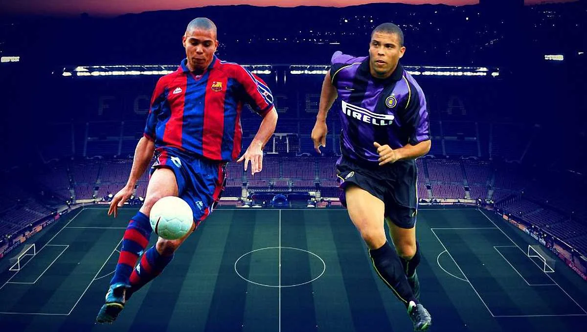 Роналдо в футболках обох грандів / колаж Mundo Deportivo